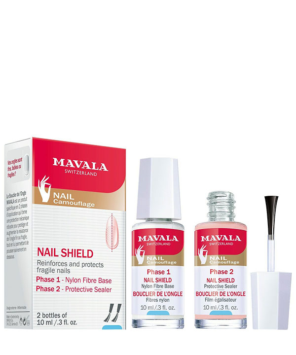 محلول تقویت کننده ناخن های شکننده ماوالا مدل Nail Shield حجم 10 میلی لیتر