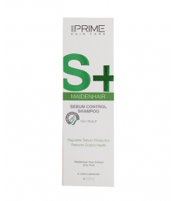 شامپو متعادل کننده چربی پوست سر S+ پریم Prime حجم 250 میلی لیتر