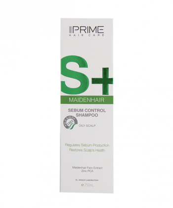 شامپو متعادل کننده چربی پوست سر S+ پرایم Prime حجم 250 میلی لیتر