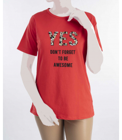 تیشرت زنانه کافه شرت Cafe Shirt کد 63020
