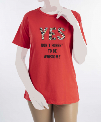 تیشرت زنانه کافه شرت Cafe Shirt کد 63020