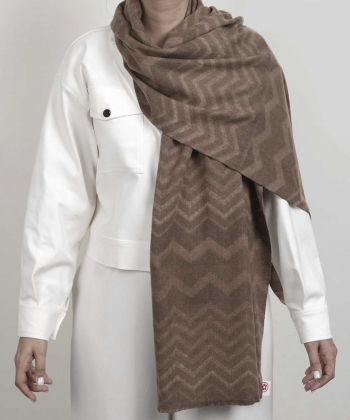 شال موهر نازک زنانه نوولاشال Novella Shawl کد 55002