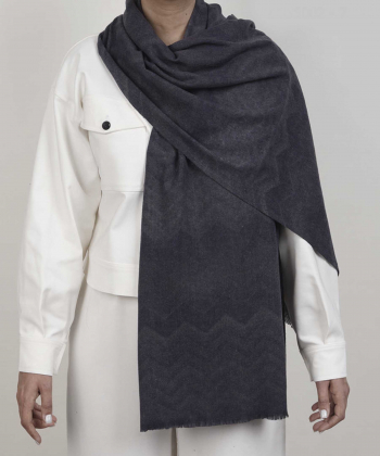 شال موهر نازک زنانه نوولاشال Novella Shawl کد 55002