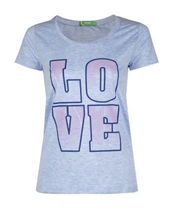 تیشرت زنانه طرح ملانژ آر ان اس RNS