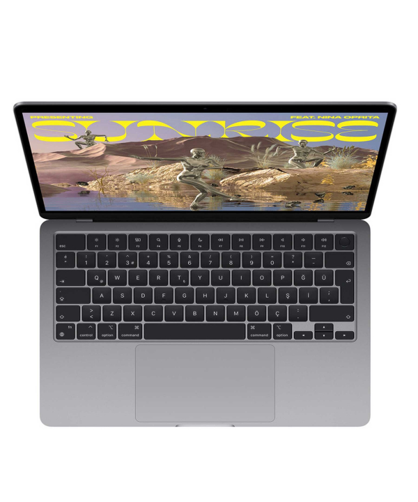 لپ تاپ اپل مدل MacBook Air M2 MLXX3 2022 ظرفیت 512 گیگابایت رم 8 گیگابایت 13.6 اینچ