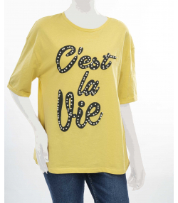 تیشرت زنانه کافه شرت Cafe Shirt کد 63007
