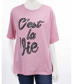 تیشرت زنانه کافه شرت Cafe Shirt کد 63007
