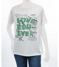 تیشرت زنانه کافه شرت Cafe Shirt کد 63028