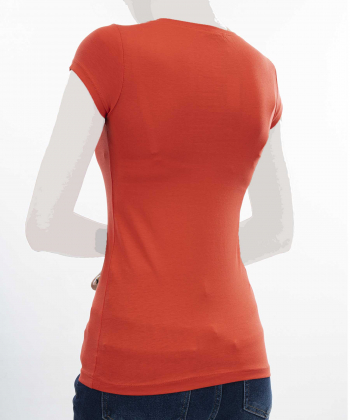 تیشرت زنانه کافه شرت Cafe Shirt کد 63008