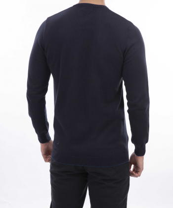 پلیور یقه هفت مردانه کافه شرت Cafe Shirt کد 45018