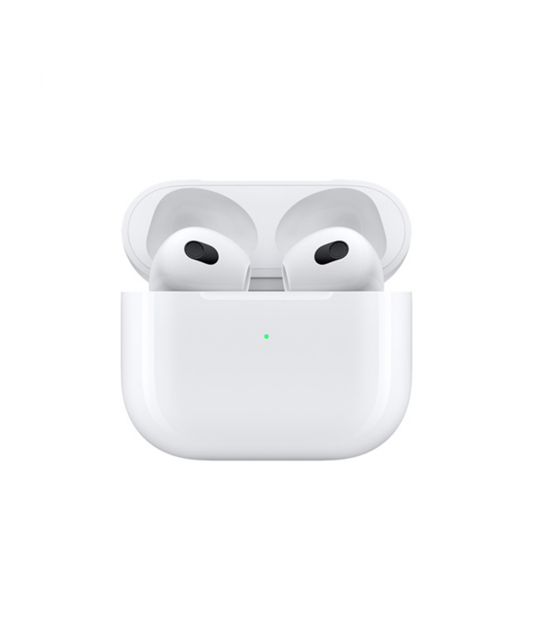 هدفون بلوتوثی اپل مدل AirPods 3 همراه با محفظه شارژ