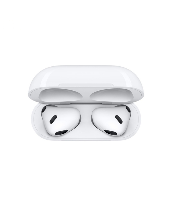 هدفون بلوتوثی اپل مدل AirPods 3 همراه با محفظه شارژ
