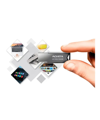فلش مموری ای دیتا مدل UV350 ظرفیت 64 گیگابایت