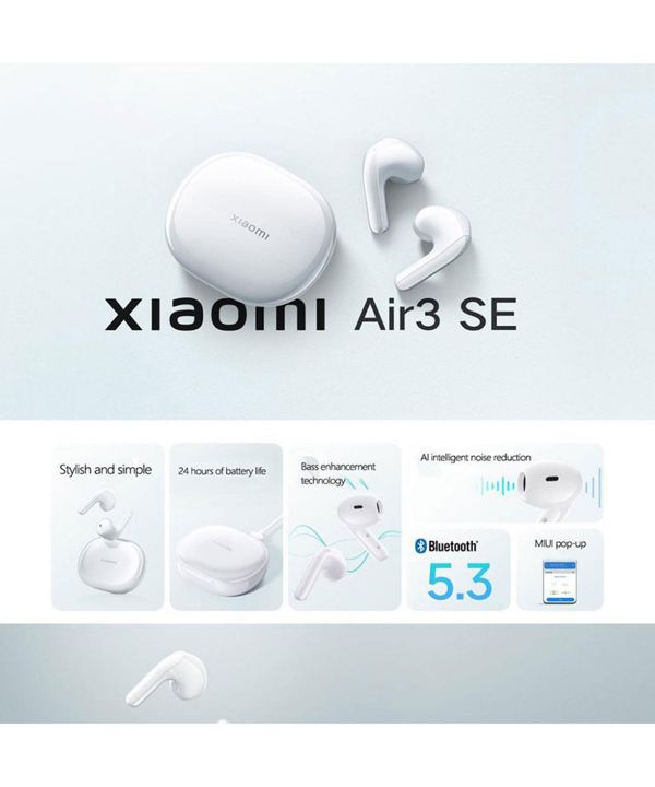 هندزفری بی‌ سیم شیائومی Air 3 SE