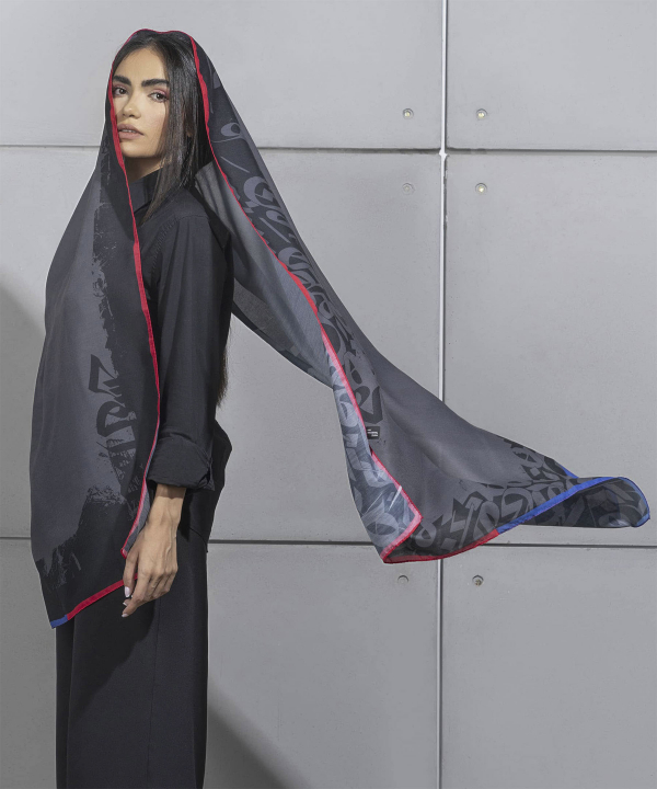 شال زنانه طاقه چیان Taghechian طرح مجنون