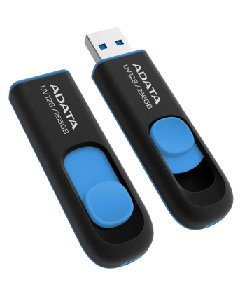 فلش مموری USB 3.2 ای دیتا مدل UV128 ظرفیت 256 گیگابایت