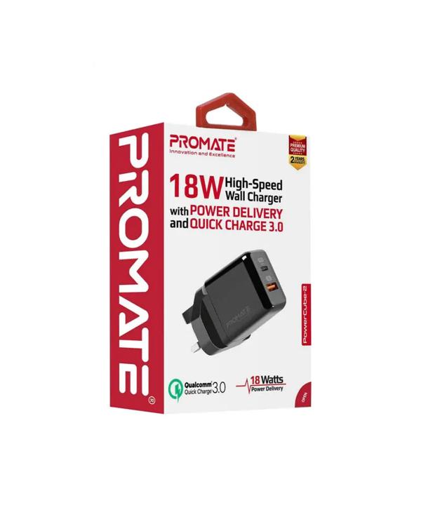 شارژر پرومیت مدل PowerCube-2
