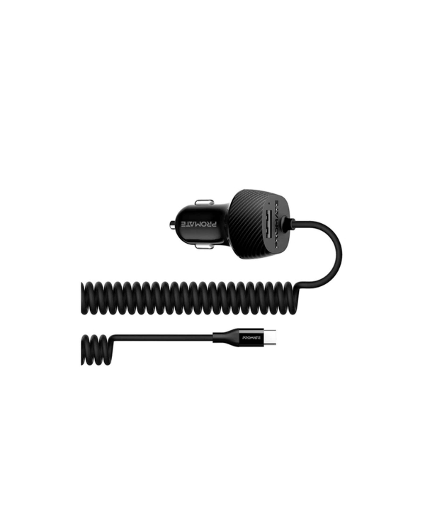 شارژر فندکی پرومیت مدل VolTrip-C