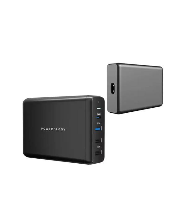 شارژر رومیزی پاورولوژی مدل Power terminal PWCUQC001