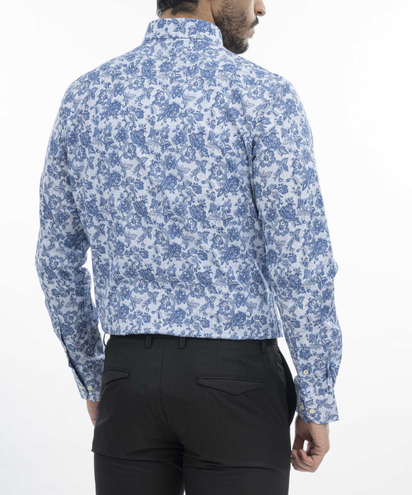 پیراهن مردانه کافه شرت Cafe Shirt کد 1195