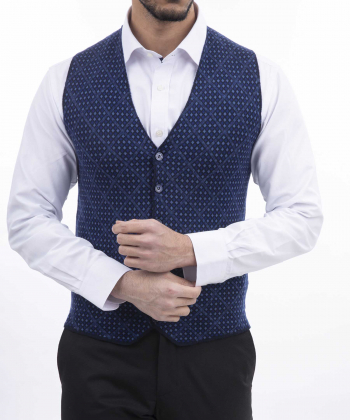 ژیله بافت مردانه کافه شرت Cafe Shirt کد 45039