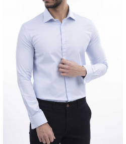 پیراهن مردانه کافه شرت Cafe Shirt کد 1203