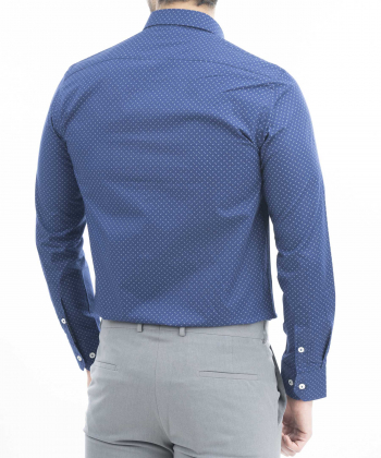 پیراهن مردانه کافه شرت Cafe Shirt کد 1196