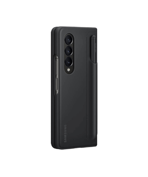 کاور سیلیکونی سامسونگ مدل Standing مناسب برای گوشی موبایل سامسونگ Galaxy Z Fold4 به همراه قلم