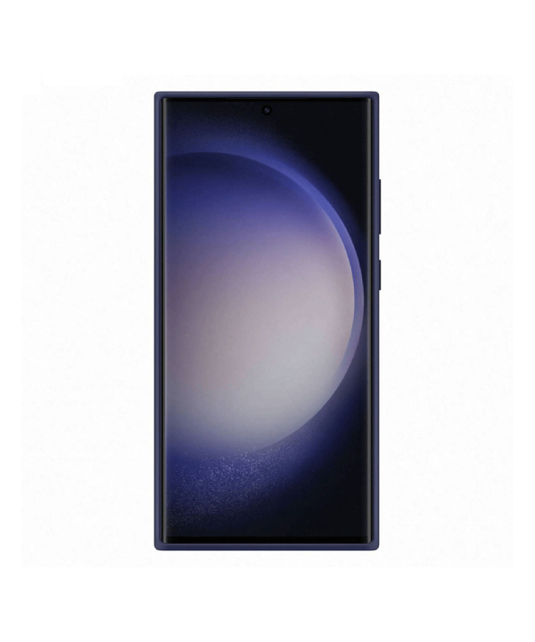 کاور سیلیکونی محافظ لنز دار سامسونگ مدل EF-PS918 مناسب برای گوشی موبایل Galaxy S23 Ultra