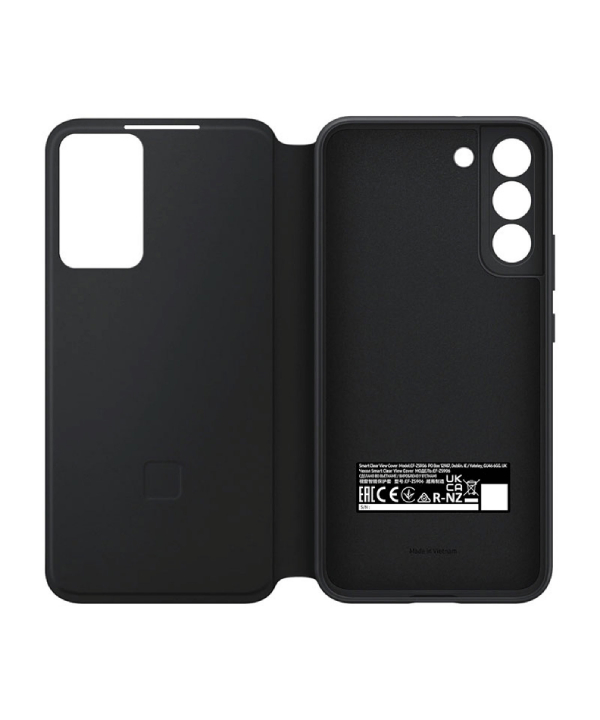 کاور گوشی مدل Clear View Cover مناسب برای سامسونگ Galaxy S22 plus
