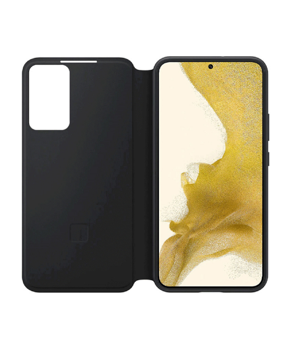 کاور گوشی مدل Clear View Cover مناسب برای سامسونگ Galaxy S22 plus