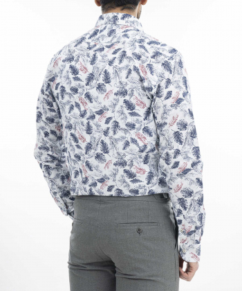 پیراهن مردانه کافه شرت Cafe Shirt کد 1191