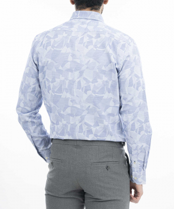 پیراهن مردانه کافه شرت Cafe Shirt کد 1189