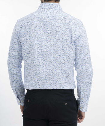 پیراهن مردانه کافه شرت Cafe Shirt کد 1186
