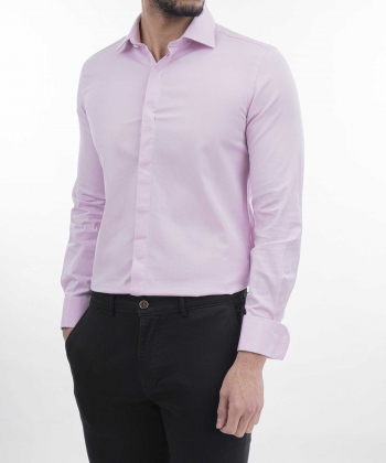 پیراهن مردانه کافه شرت Cafe Shirt کد 1215