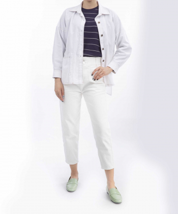 شومیز آستین بلند زنانه ال تی مدل CT35E