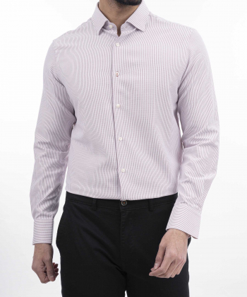 پیراهن مردانه کافه شرت Cafe Shirt کد 1193