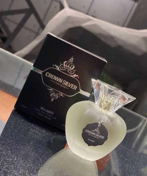 ادوپرفیوم زنانه اسکلاره مدل Victoria Secret Crown Silver حجم 100 میلی لیتر