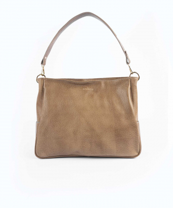 کیف دوشی چرم طبیعی زنانه  مدل 9748B