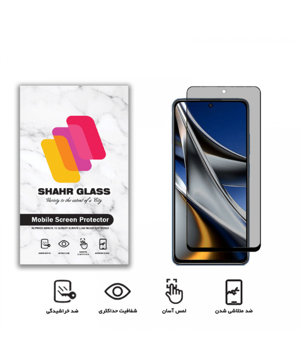 محافظ صفحه نمایش مناسب برای گوشی موبایل شیائومی مدل Poco X4 Pro 5G