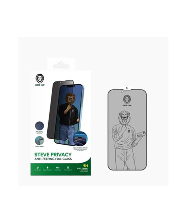 محافظ صفحه نمایش گرین مدل Privacy Steve مناسب برای گوشی اپل iPhone 13promax
