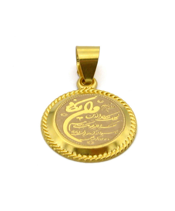 گردنبند طلا زنانه کاپانی Kapani طرح و ان یکاد و چهار قل کد KN030