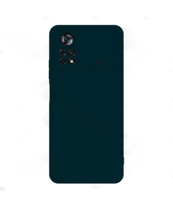 کاور سیلیکونی محافظ لنز دار مناسب برای گوشی موبایل شیائومی Poco M4 Pro
