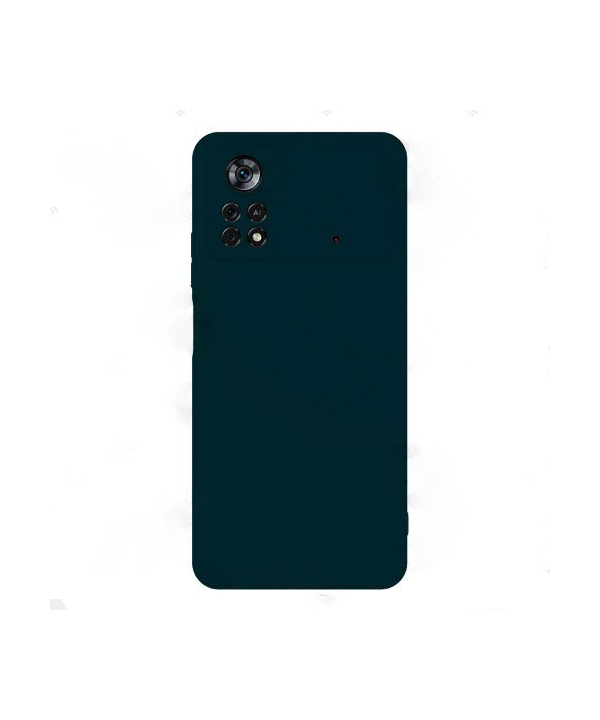 کاور سیلیکونی محافظ لنز دار مناسب برای گوشی موبایل شیائومی Poco M4 Pro