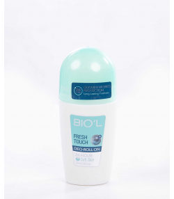 مام رول ضدتعریق و خوشبو کننده بدن زنانه بیول BIOˊL مدل Fresh Tuch حجم 75 میلی لیتر