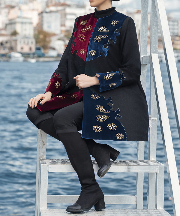 پالتو زنانه گره استایل Gereh Style کد 201214