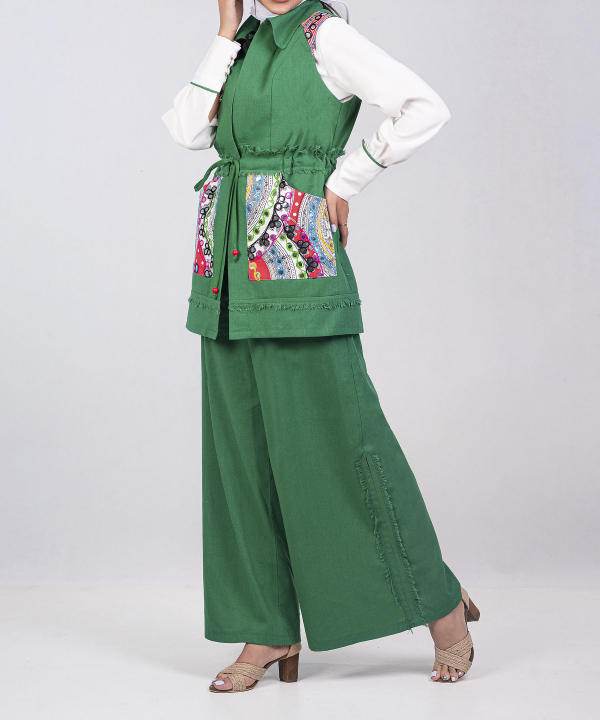 ست وست و شلوار زنانه گره استایل Gereh Style کد 301513