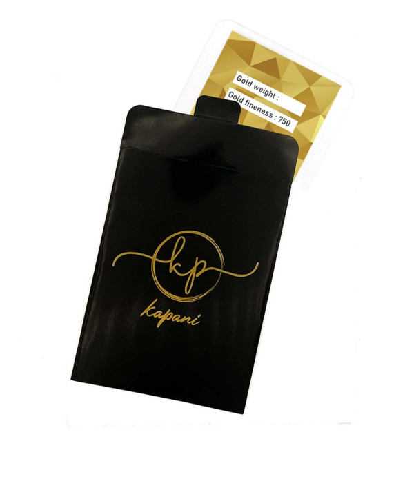 طلای کاپانی Kapani مدل دست کد kc015-p5 بسته 5 عددی