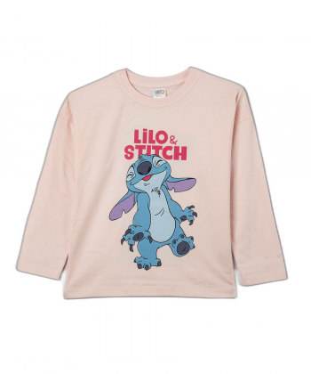 تیشرت آستین بلند دخترانه جی بی جو مدل 402056