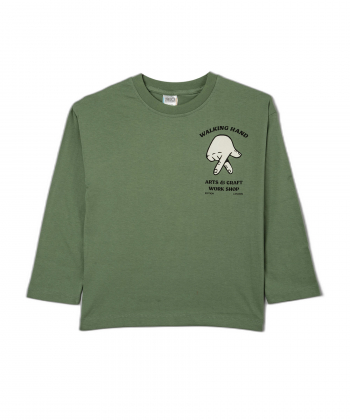 تیشرت آستین بلند پسرانه جی بی جو مدل 402046